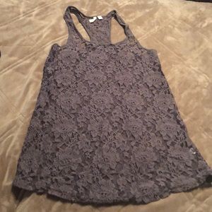 Lace summer tank top